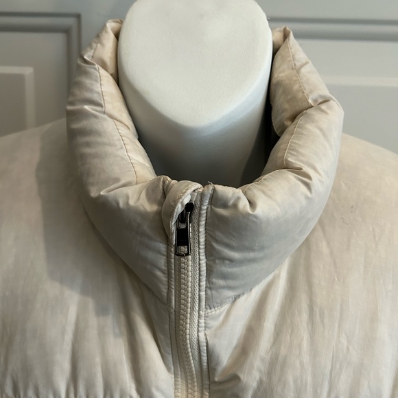 Patagonia white goose down puffer jacket medium - Picture 10 of 14